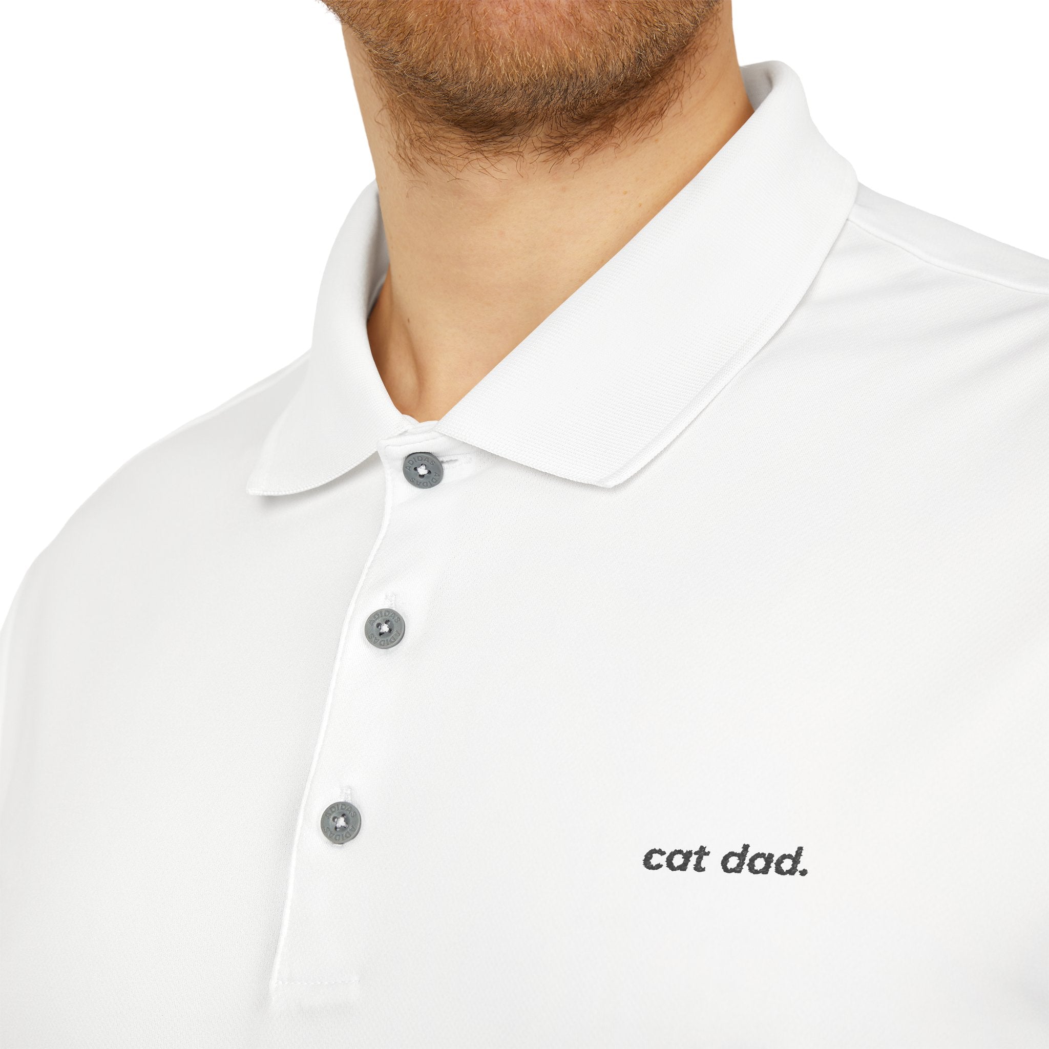 adidas® cat dad. ™ Embroidered Polo Shirt