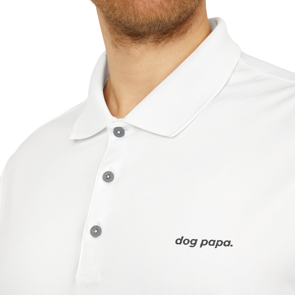 adidas® dog papa. ™ Embroidered Polo Shirt