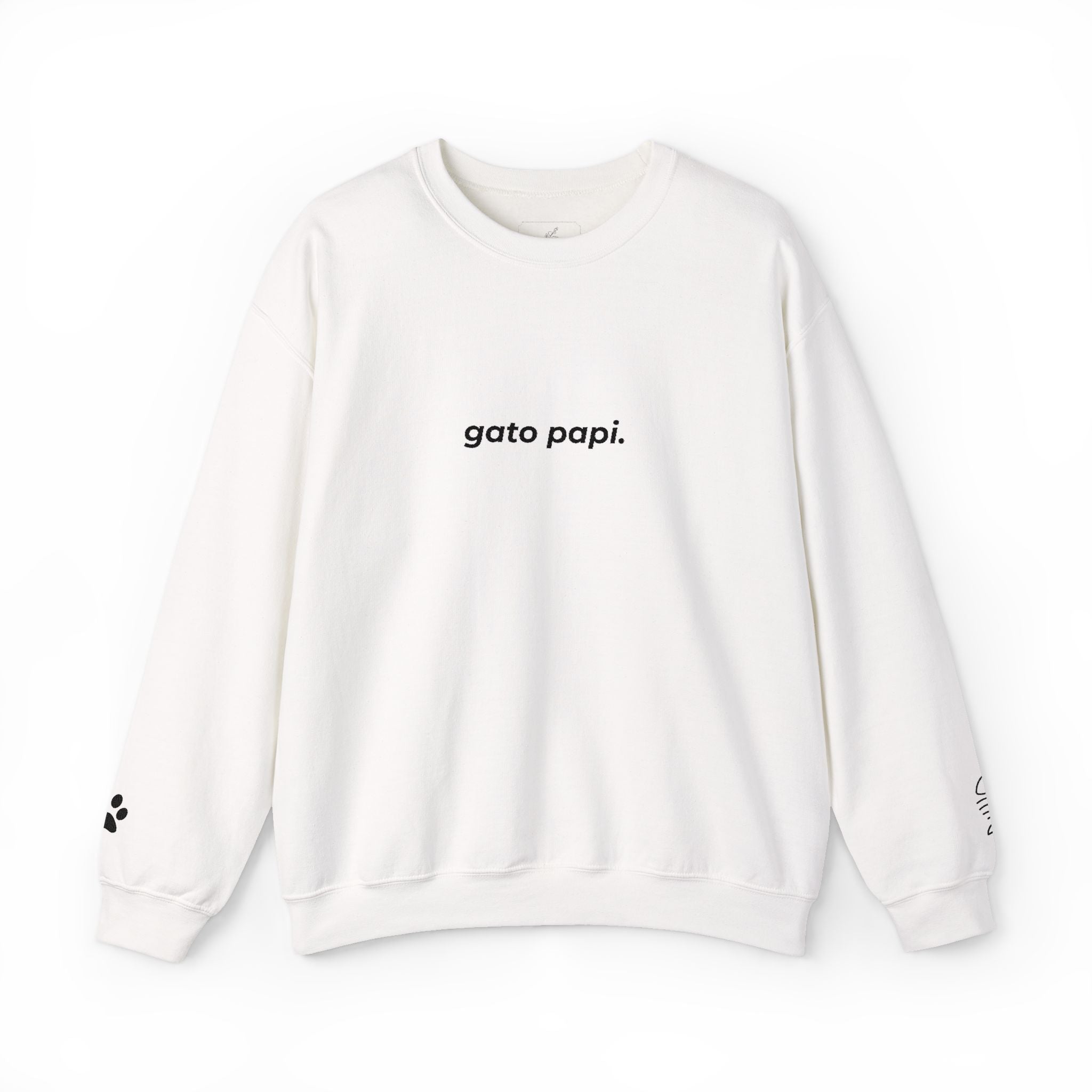 gato papi. ™ Embroidered Crewneck