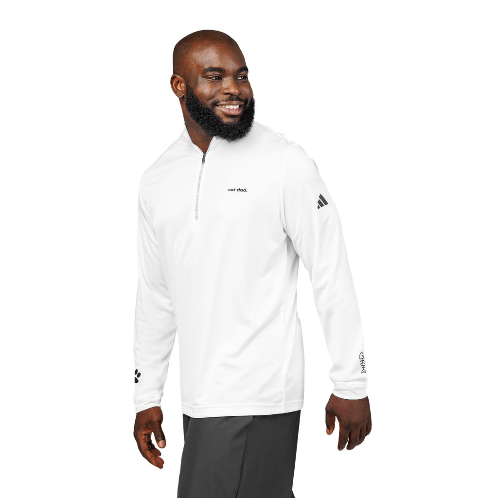 adidas® cat dad. ™ Embroidered Quarter-zip