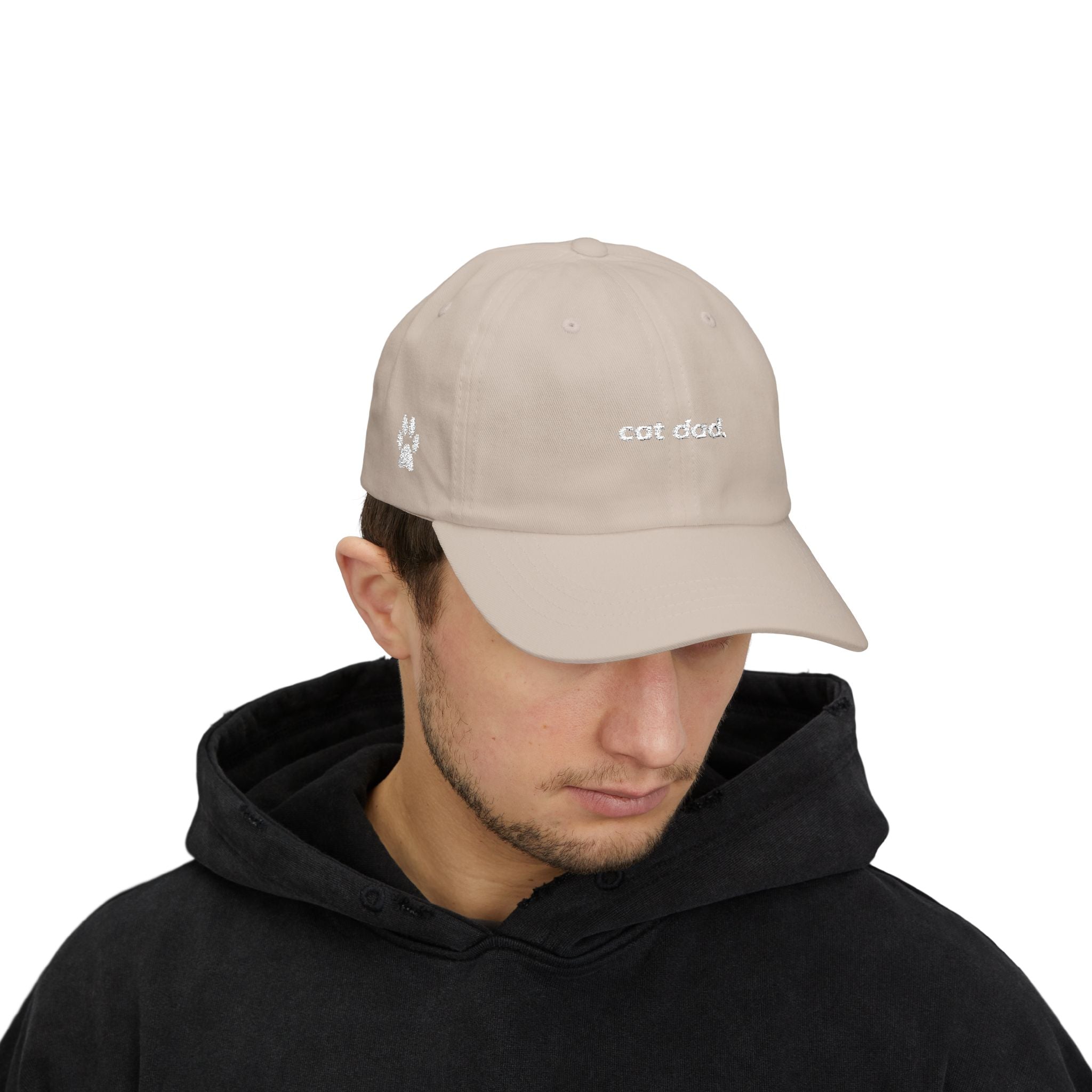 cat dad. ™ Embroidered Hat