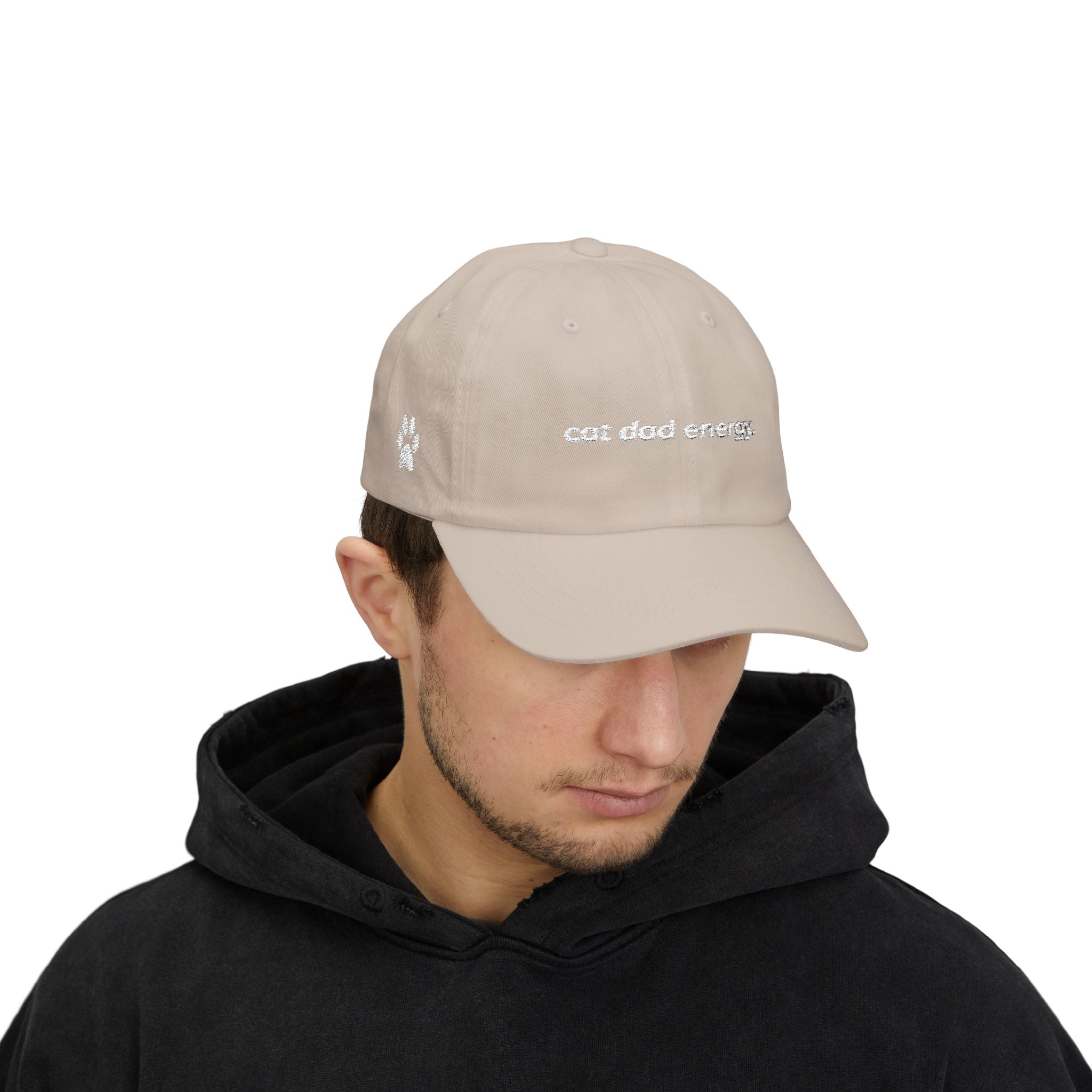 cat dad energy.™ Embroidered Hat