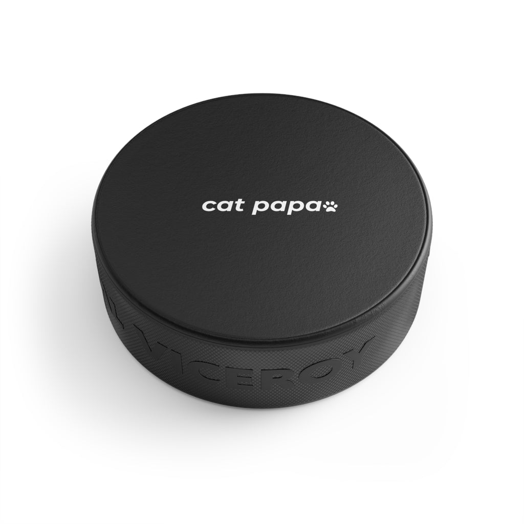 cat papa. ™ Hockey Puck