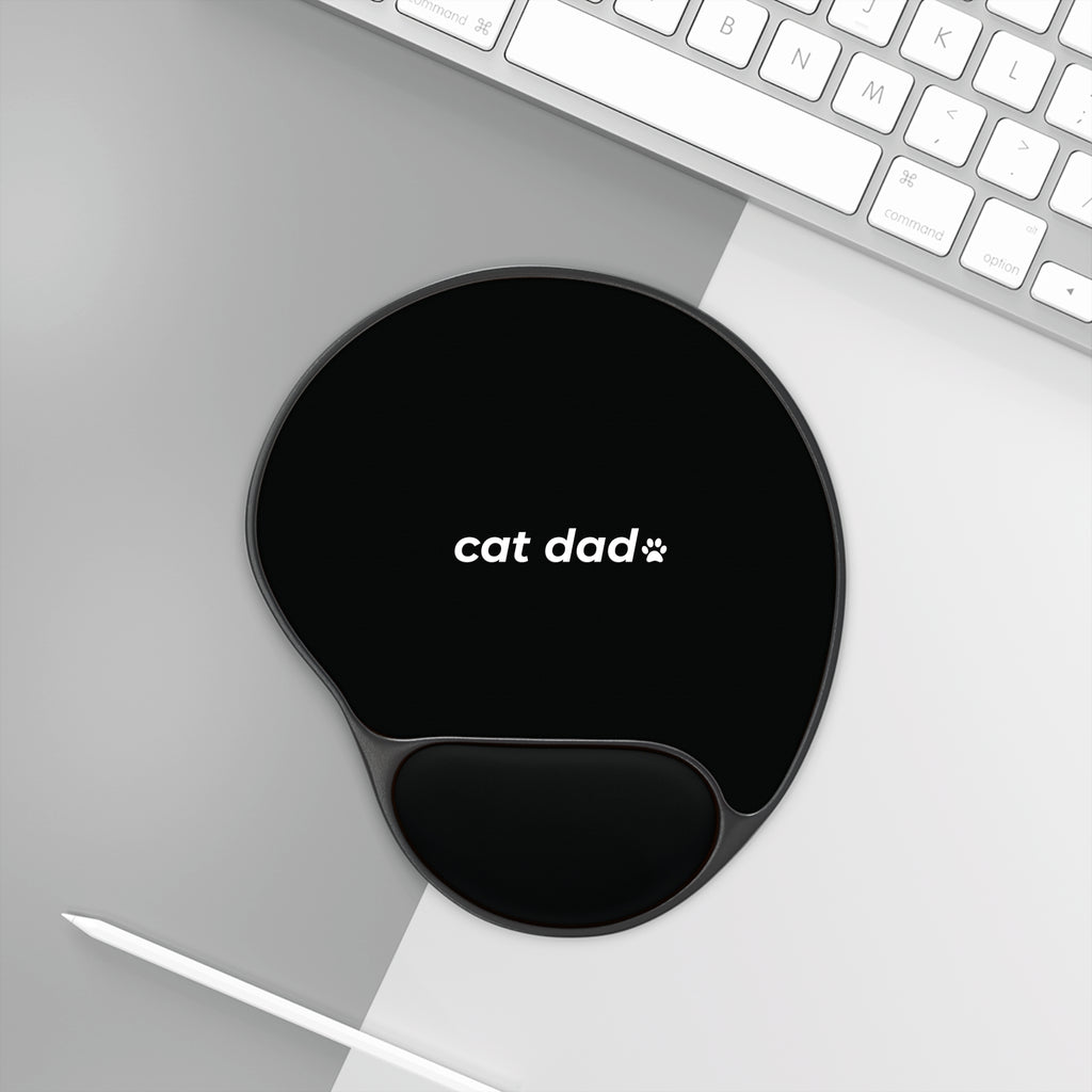 cat dad. ™ Ergonomic Mousepad