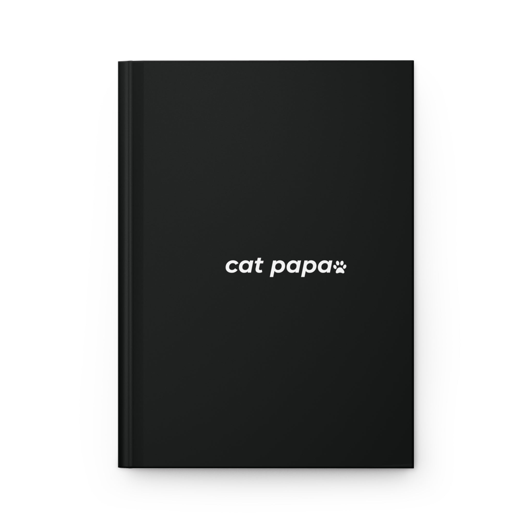 cat papa. ™ Hardcover Journal