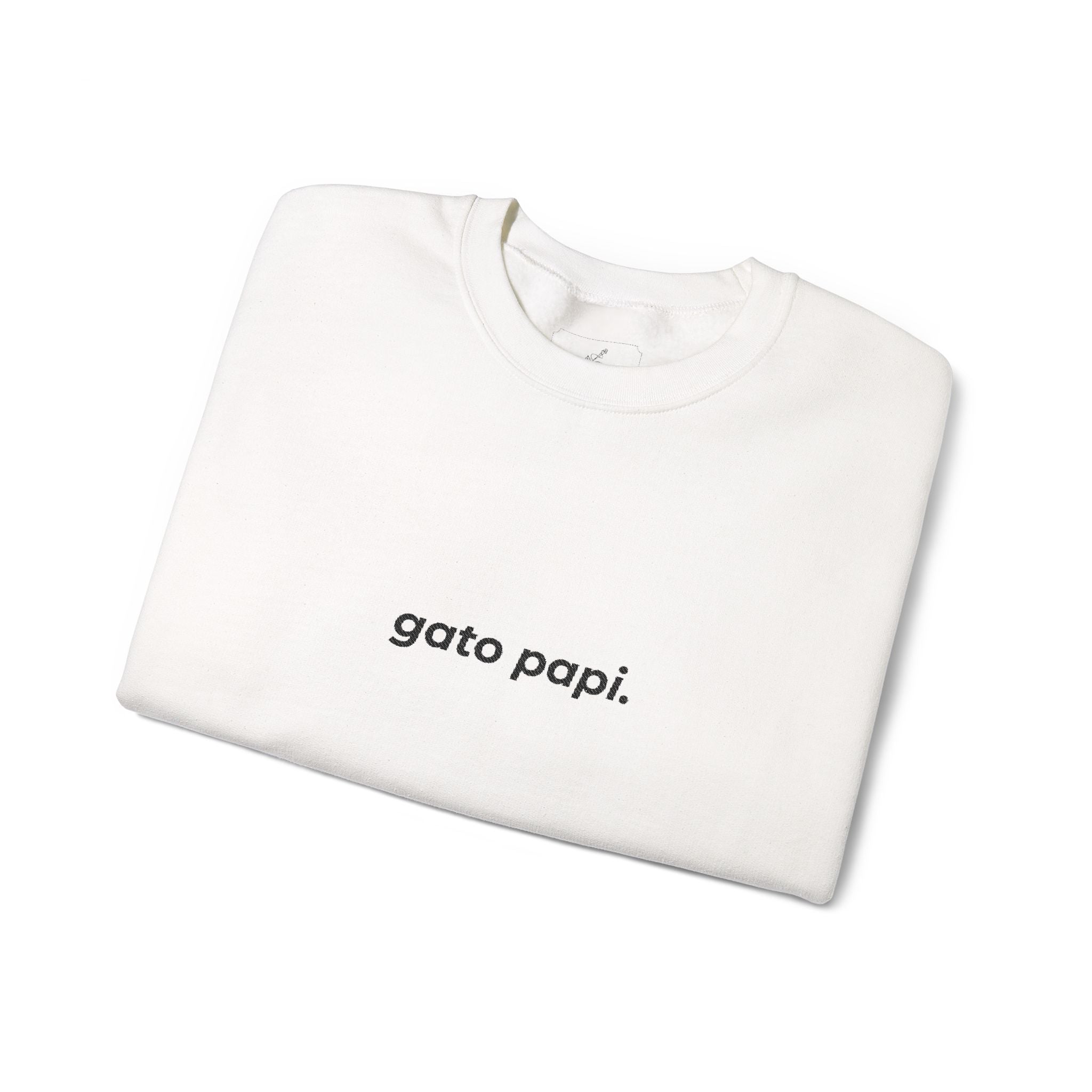 gato papi. ™ Embroidered Crewneck