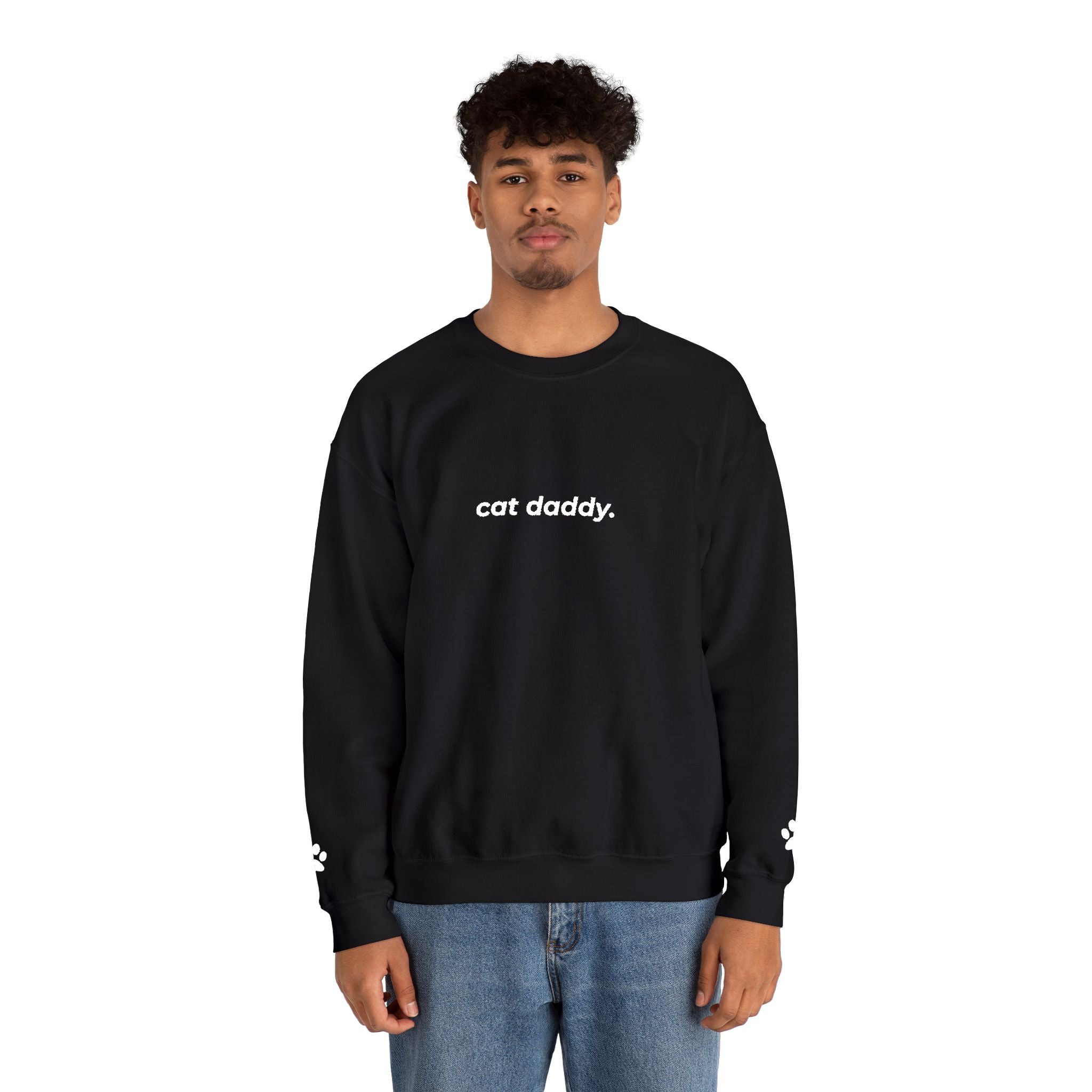 cat daddy. ™ Embroidered Crewneck