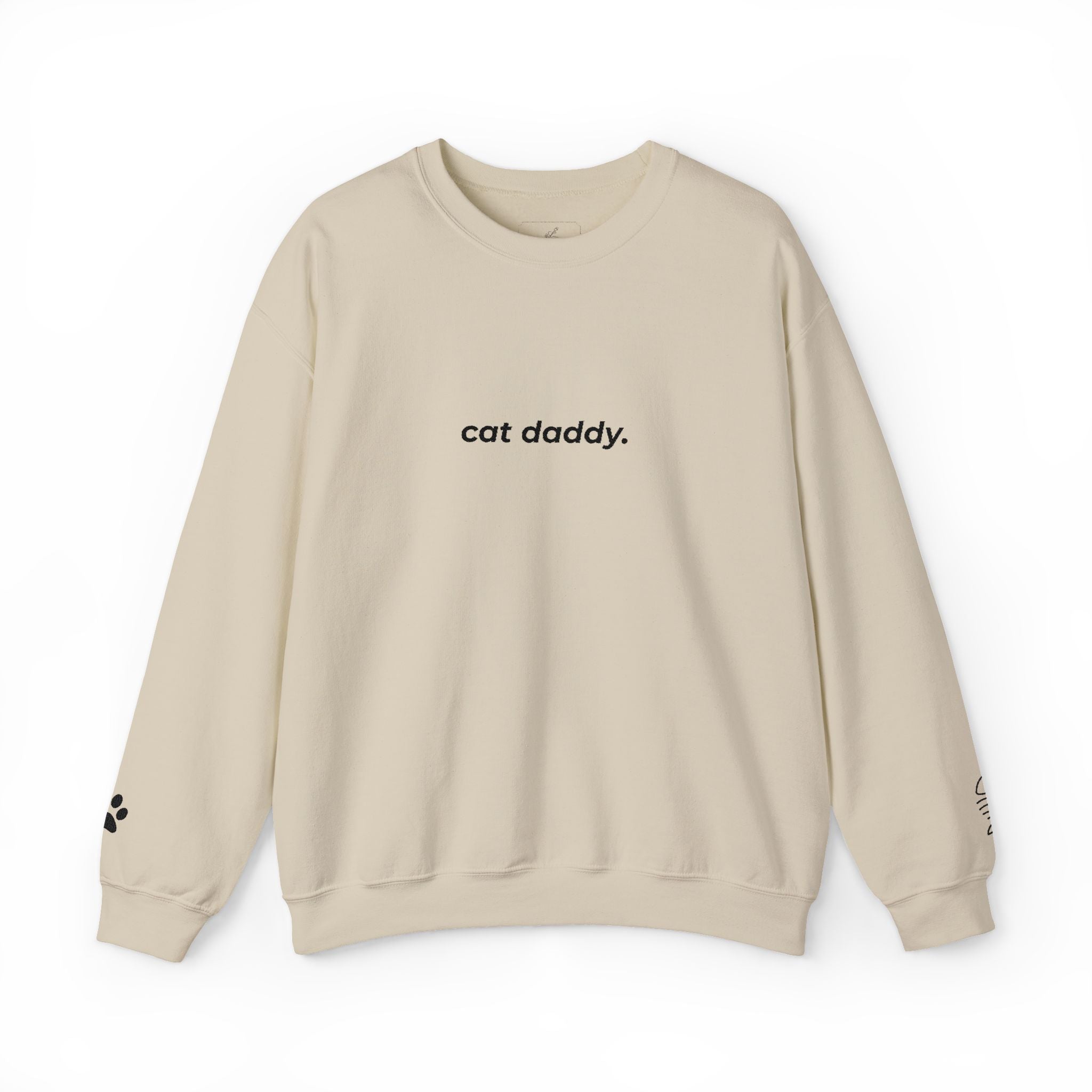 cat daddy. ™ Embroidered Crewneck