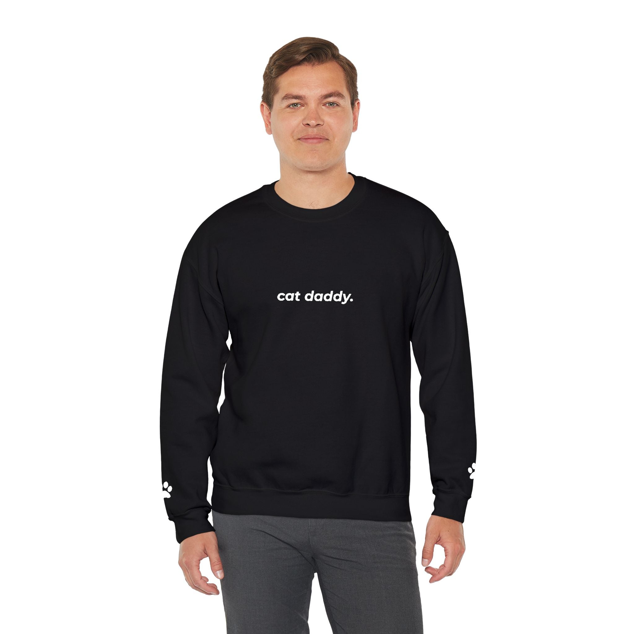 cat daddy. ™ Embroidered Crewneck
