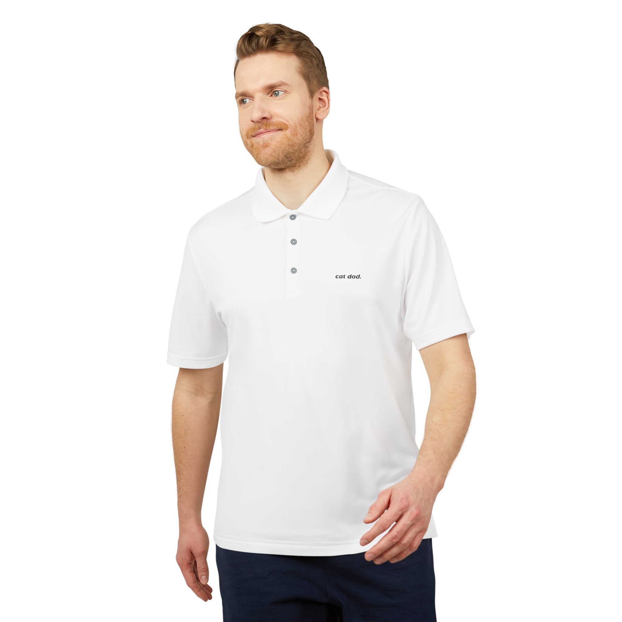 adidas® cat dad. ™ Embroidered Polo Shirt