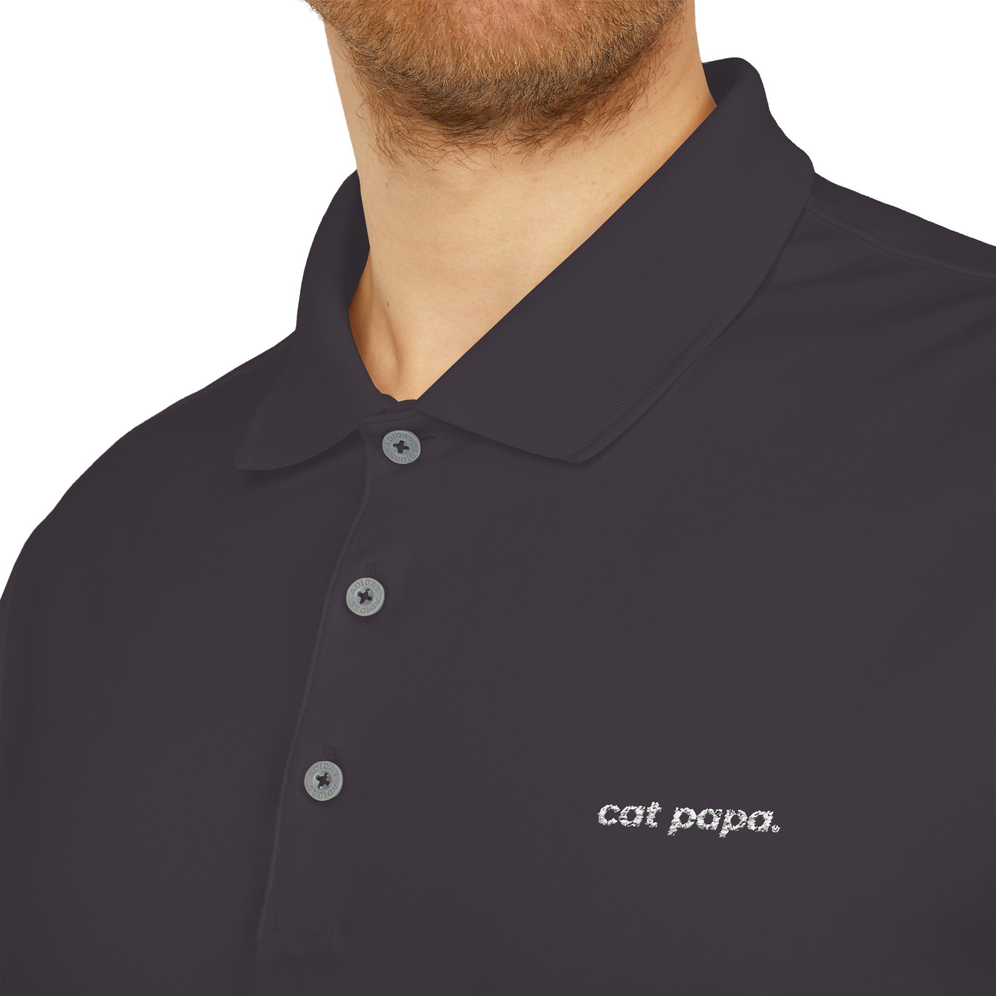 adidas® cat papa. ™ Embroidered Polo Shirt