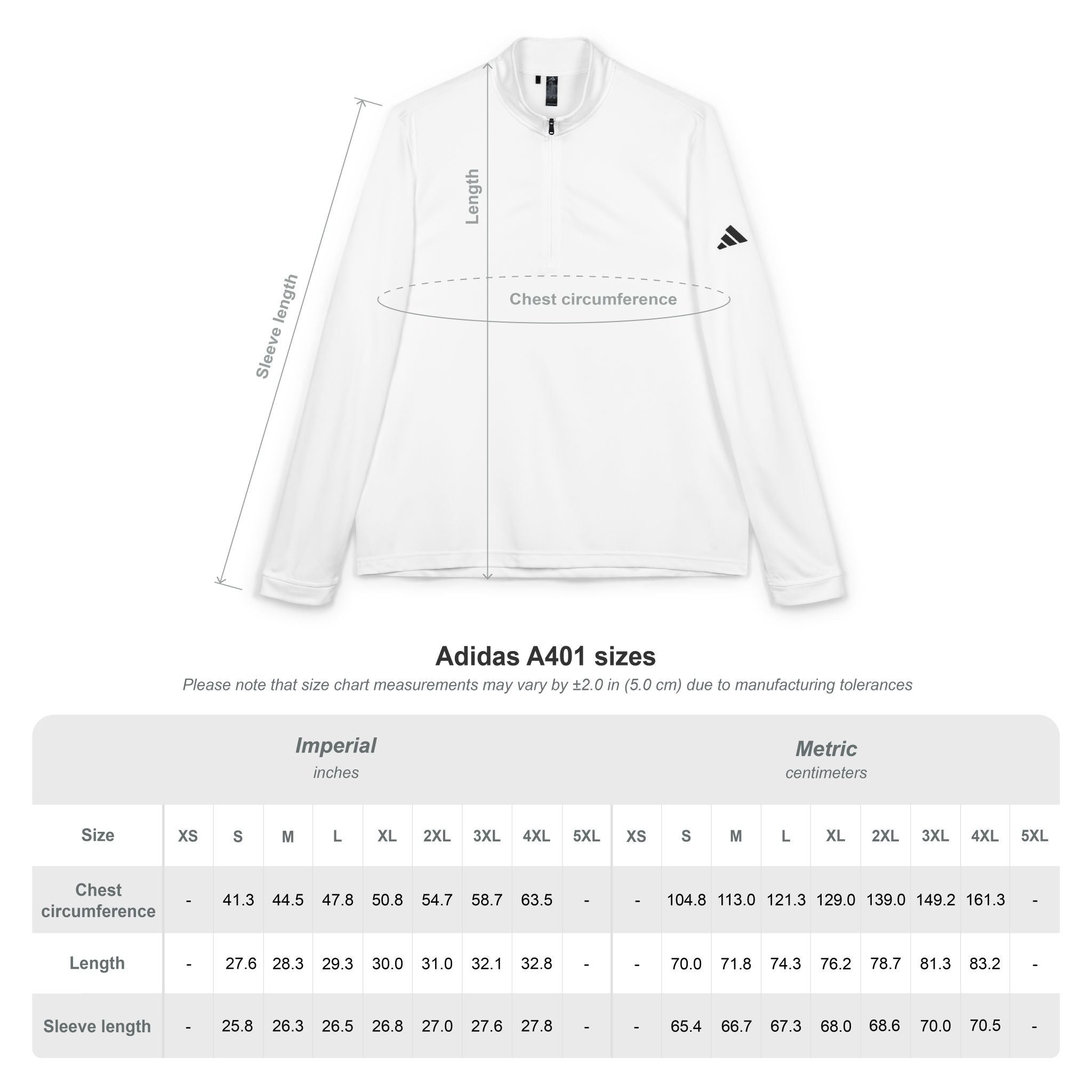 adidas® cat dad. ™ Embroidered Quarter-zip
