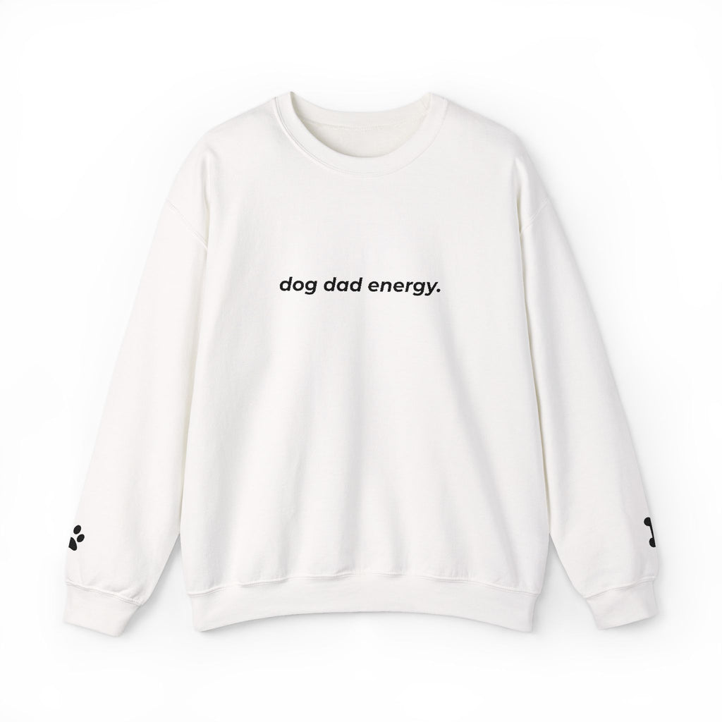 dog dad energy. ™ Embroidered Crewneck