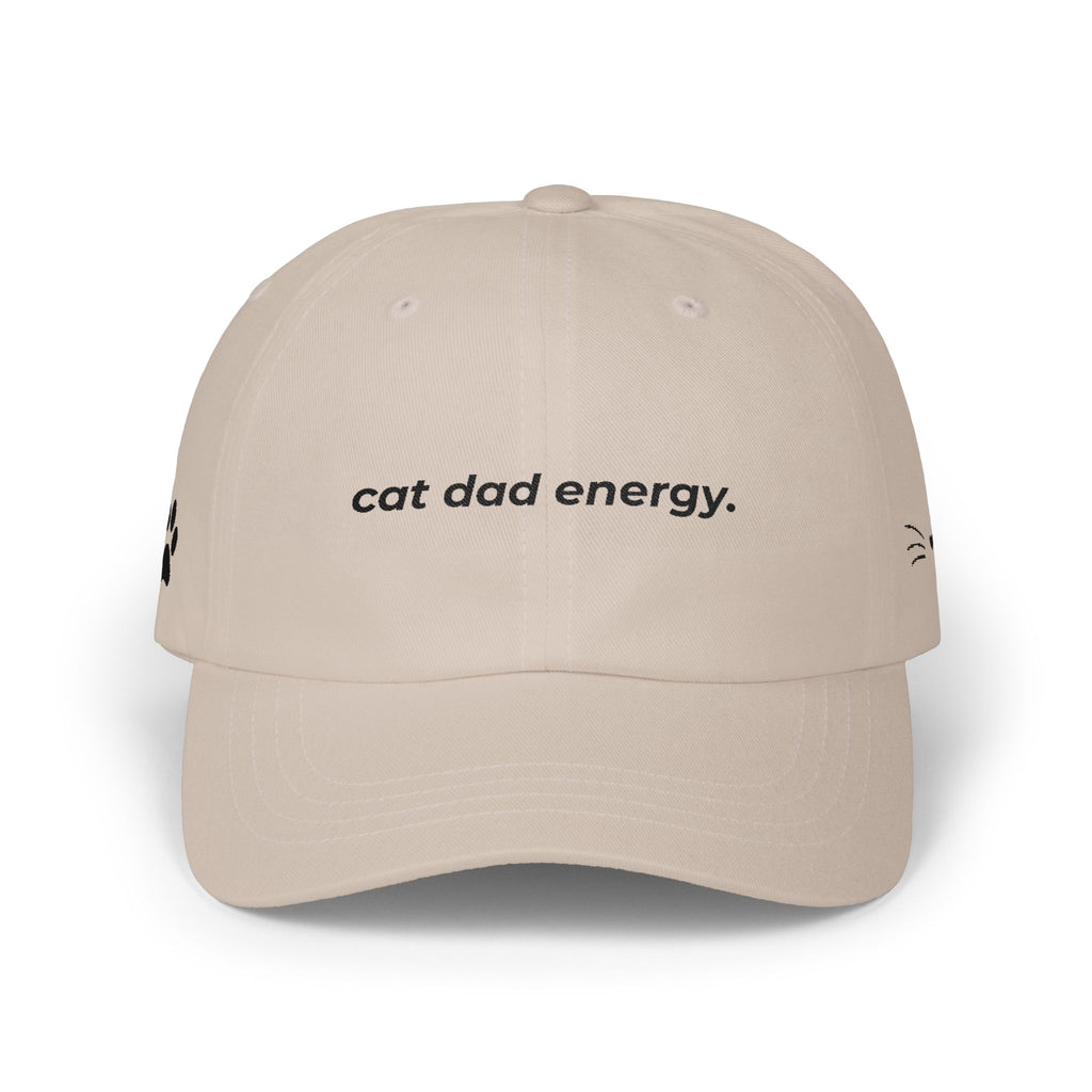 cat dad energy.™ Embroidered Hat