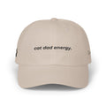 cat dad energy.™ Embroidered Hat