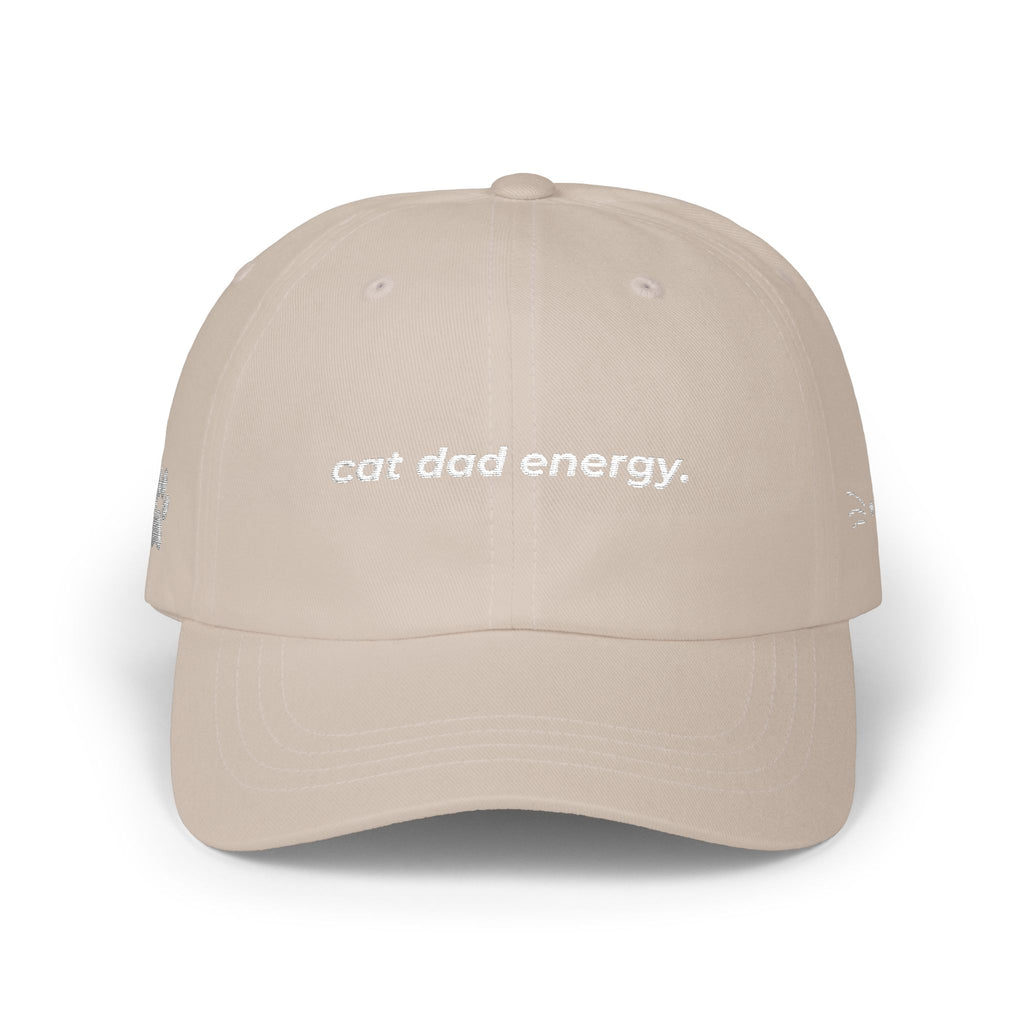 cat dad energy.™ Embroidered Hat