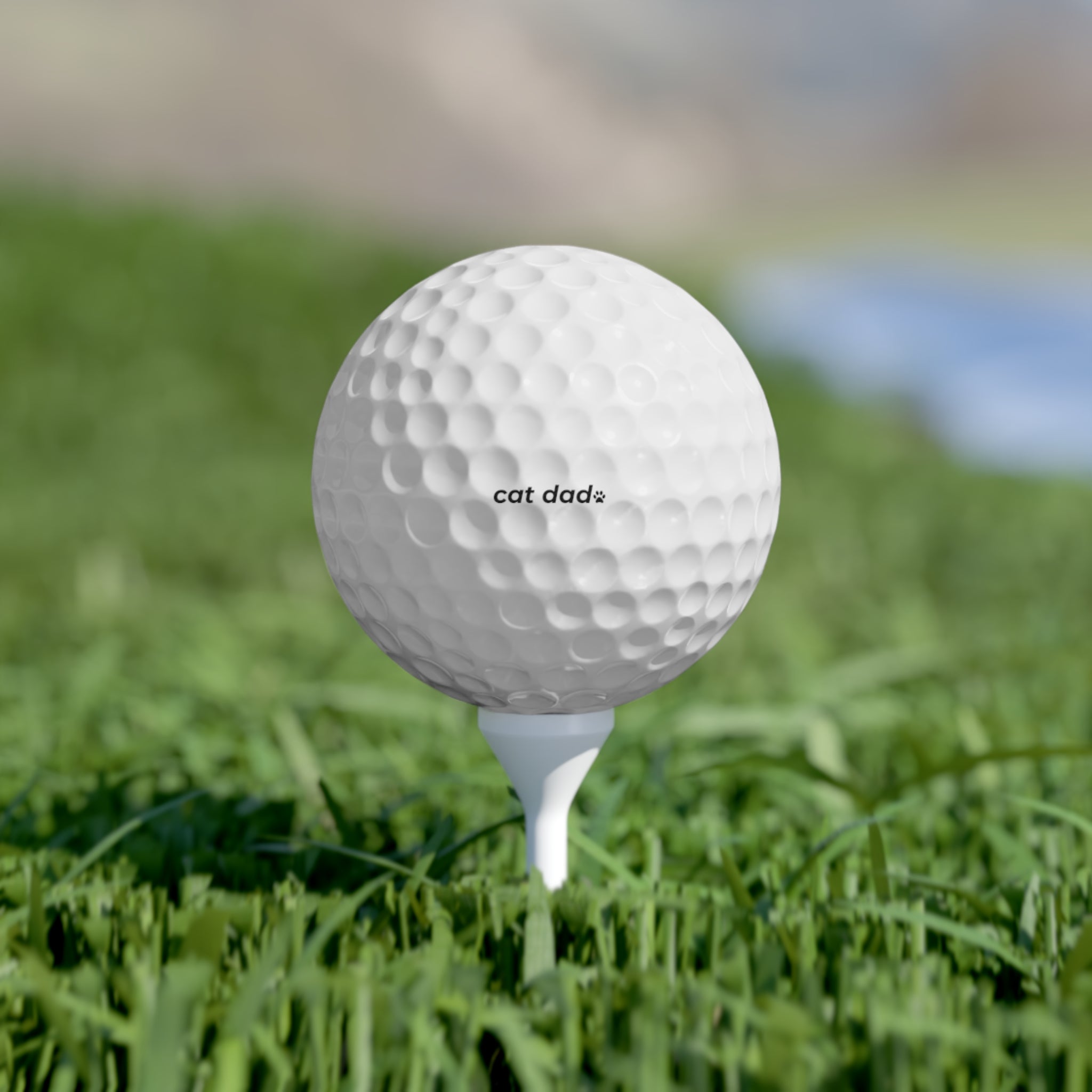 cat dad. ™ Golf Balls (6pcs)