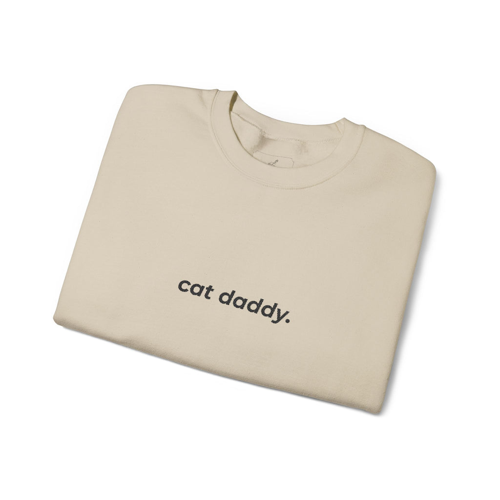 cat daddy. ™ Embroidered Crewneck