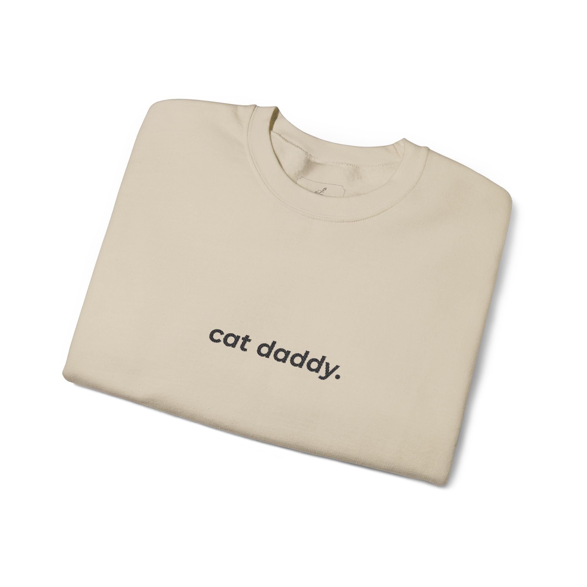 cat daddy. ™ Embroidered Crewneck