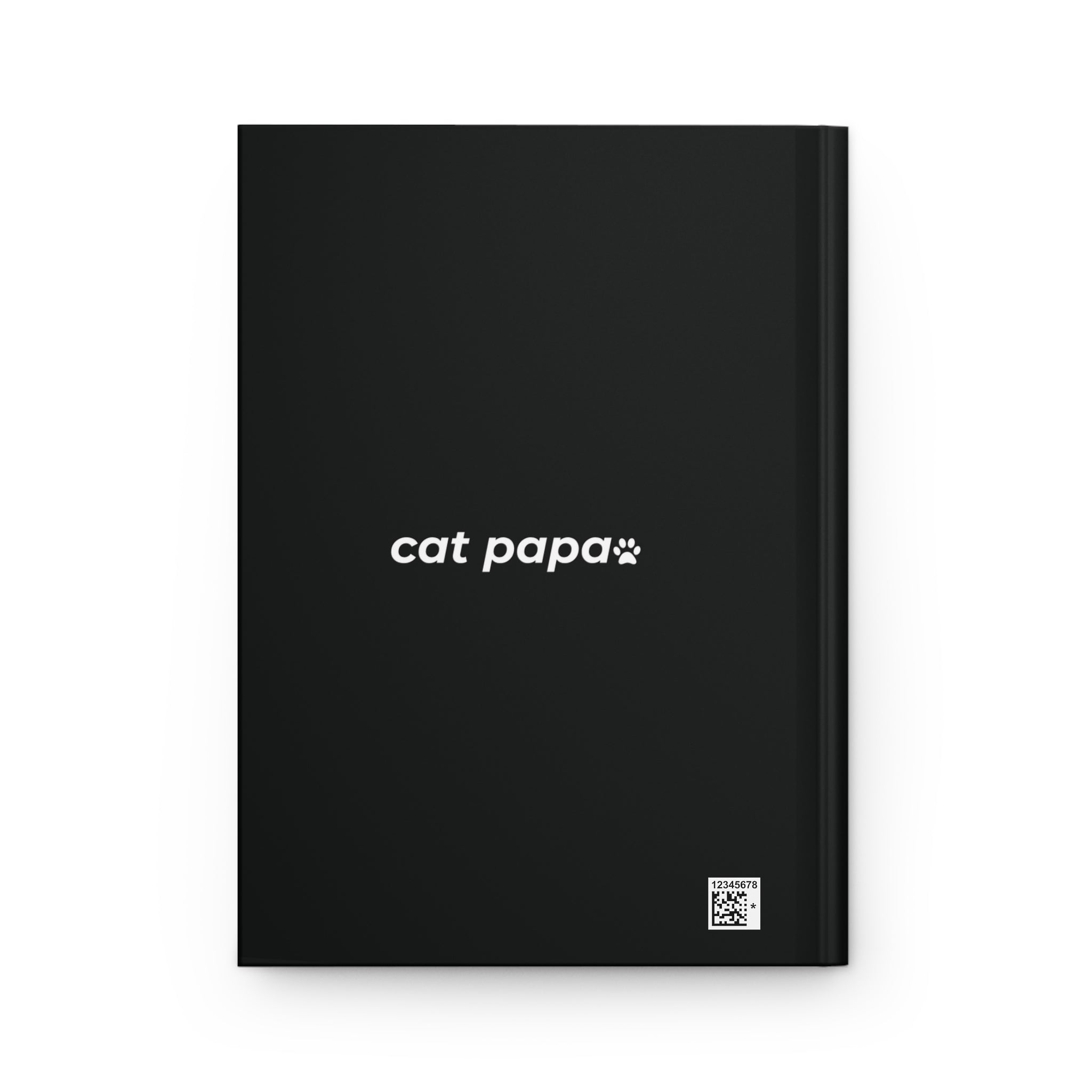 cat papa. ™ Hardcover Journal