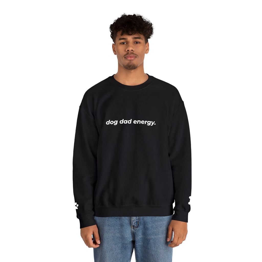 dog dad energy. ™ Embroidered Crewneck