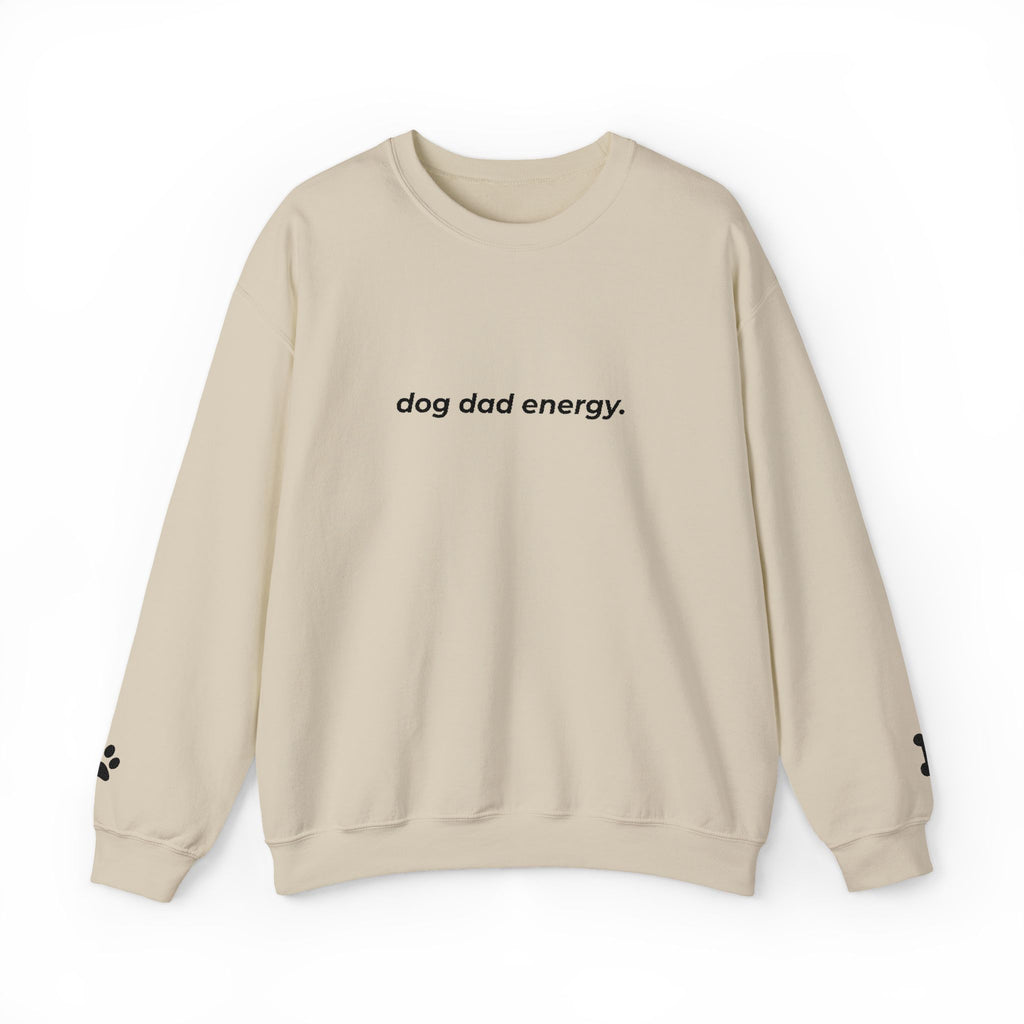 dog dad energy. ™ Embroidered Crewneck