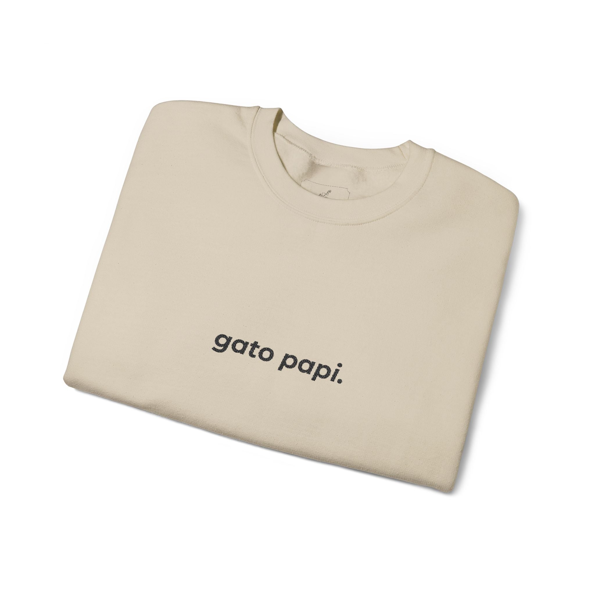 gato papi. ™ Embroidered Crewneck