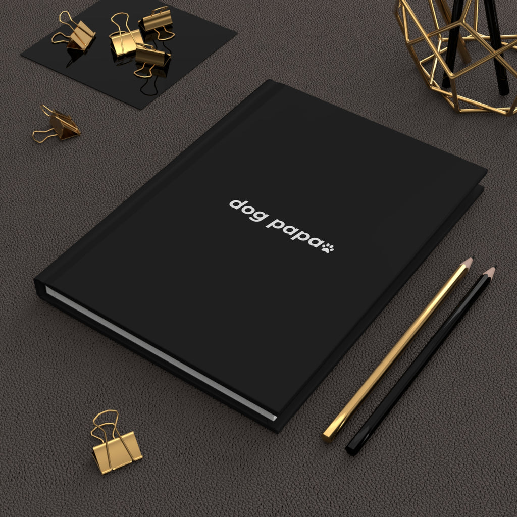 dog papa. ™ Hardcover Journal
